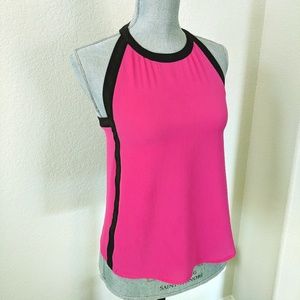 Stitch Fix high neck tank top magenta petite XS